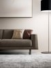 Bild 4 Avana 2-sits soffa, tygklädd, lackade metallben