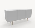 Bild 2 Bloom sideboard, vitlackad, Längd 150 cm